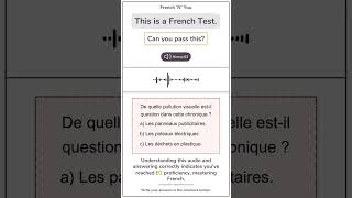 DELF B2 French Listening Test5 delfb2 frenchnyou french frenchlistening practice [upl. by Matthieu]