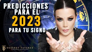 ♋Predicciones para el 2023 para tu signo  Deseret Tavares [upl. by Shannan157]