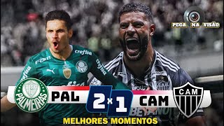 PALMEIRAS 2X1 ATLETICO MG MELHORES MOMENTOS  BRASILEIRÃO 2024 [upl. by Weathers655]