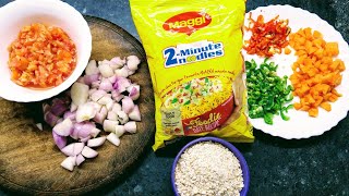 Maggi noodles with Oats and vegetables [upl. by Tumer]