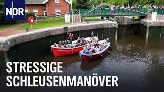 Unterwegs auf dem EmsJadeKanal Von Freizeitskippern und Schleusenwärtern  Die Nordreportage  ND [upl. by Gaye750]