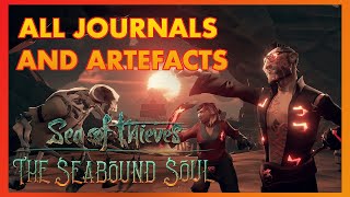 SEABOUND SOUL GUIDE  All Journals and Artefacts  Sea of Thieves [upl. by Gibbeon]