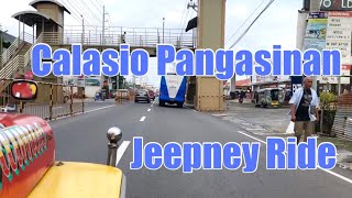 Calasiao to Dagupan Jeepney Ride Pangasinan [upl. by Violante780]