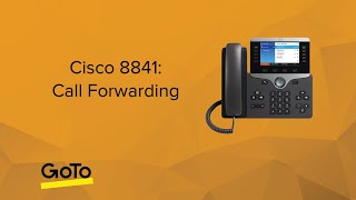 Cisco 8841 Call Forwarding [upl. by Margot525]