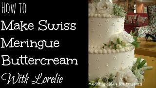 Easy Swiss Meringue Buttercream Recipe [upl. by Akehsal]