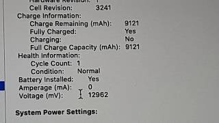 How to Check MacBook Pro Battery Health  Cycle Count  Charge Capacity mAh [upl. by Tufts]