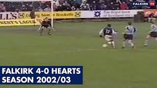 Falkirk 40 Hearts  200203 [upl. by Marcella]