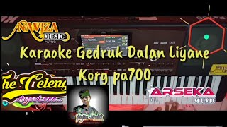 Karaoke Dalan Liyane Nada Cewek  Versi Gedruk Arseka Jaranan Samboyo The Celeng Korg Pa700 [upl. by Inger253]