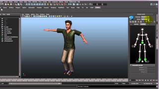 iClone Pipeline Tutorial  Exporting iClone Motions to Maya HumanIK [upl. by Ellekim]