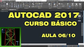 AutoCAD 2017 Aula 0610 Curso básico para iniciantes  Match Properties [upl. by Clarkin]