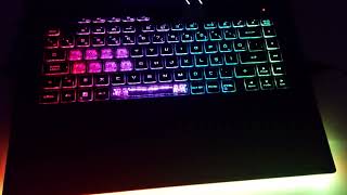 Asus ROG strix G16 Keyboard RGB Colors Armoury Crate software [upl. by Sara]