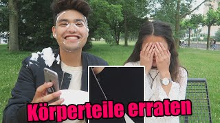 YouTuber Körperteile CHALLENGE  mit Nhitastic [upl. by Eelrebmik290]