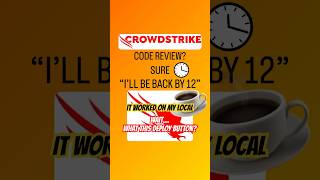 Crowdstrike what really happened crowdstrike codereview outage bsod windowsbsod [upl. by Zelle]