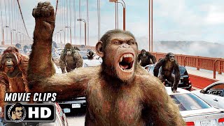 RISE OF THE PLANET OF THE APES CLIP COMPILATION 2011 Andy Serkis [upl. by Pearlman]