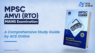 Preparation strategy for MPSC AMVI RTO Mains Exam  A Comprehensive Study Guide by ACE Online [upl. by Zolly]