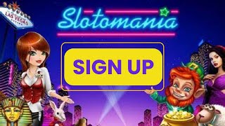 How to Sign Up Slotomania 2024 [upl. by Thalia]