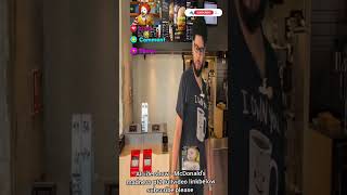 Alcide show  McDonalds madness fullvideo linkbelow subscribe [upl. by Leikeze]