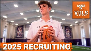 Tennessee Football Recruiting George MacIntyre Ethan Utley  2025 National Signing Day Targets [upl. by Koralle276]