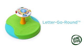 Letter Go Round™  Demo Video  LeapFrog® [upl. by Clair284]