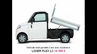 Utilitaire sans permis Ligier Flex L3 [upl. by Landau]