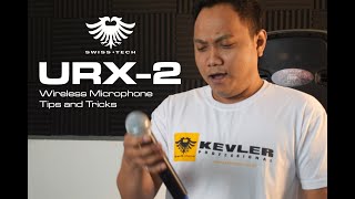 Kevler Professional URX2 wireless microphone tips and tricks [upl. by Servais]