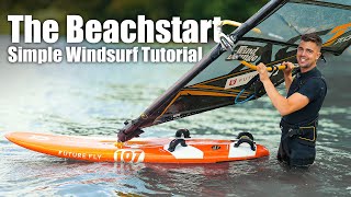 Learn Windsurfing Master the Beachstart with This StepbyStep Tutorial [upl. by Oninrutas]