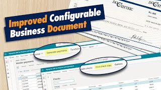 Convert SSRS Check to ER Business Document [upl. by Adniralc]