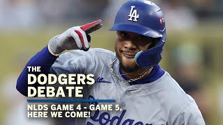 Dodgers show up big finally in NLDS Game 4 [upl. by Nueoht897]