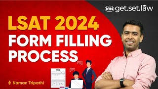 LSAT India 2024 Form Filling Process  LSAT 2024 Registration Guide  Naman Tripathi [upl. by Hgielah]