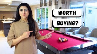 Pool Dining Table Review  Should you buy one [upl. by Etnuahs618]