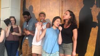 HAMILTON Ham4Ham 8415 with Renée Elise Goldsberry Phillipa Soo amp Jasmine Cephas Jones [upl. by Kask]