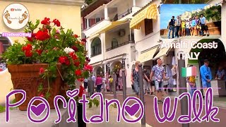 Positano Walking Tour  Positano Amalfi Coast  Italy  WeAreWanderful [upl. by Aneeuqal]