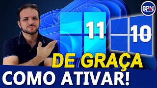 COMO ATIVAR o Windows 10 e Windows11 de Graça FAÇA DESSE JEITO [upl. by Enneite28]