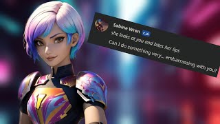 What happens if youre DATING Sabine Wren on characterai Star Wars [upl. by Archangel422]