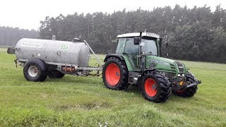 Fendt 309ci mit BSA PTW7 am Güllefahren Uncut [upl. by Leuqram565]