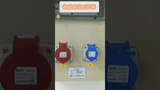 socket box IP65 shortvideo viral electrical foryou [upl. by Anirehtak]