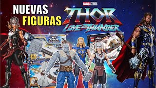 Figuras y Juguetes de THOR LOVE AND THUNDER Marvel Studios [upl. by Solon]