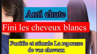 Recette 3 en 1  coloration naturelle lutte contre les cheveux blancs et stimule la repousse [upl. by Killie921]