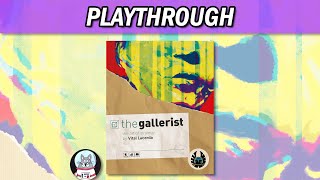 The Gallerist  Solo Playthrough [upl. by Joana47]