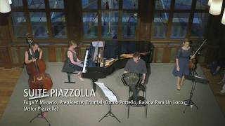 Cuarteto Rotterdam  Suite Piazzolla Astor Piazzolla [upl. by Yenahpets]