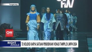 72 Koleksi Karya Satuan Pendidikan Vokasi Tampil di JMFW 2024 [upl. by Suiradal]