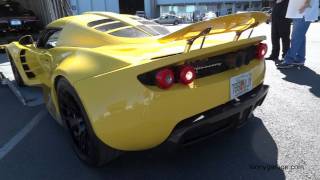 Hennessey Venom GT SEMA2011  LOUD [upl. by Haynor]