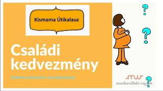 Családi kedvezmény kitöltési útmutató VÁRANDÓSOKNAK 2017 [upl. by Ameluz]