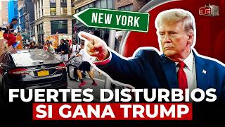 CASALS ADVIERTE NY SE PREPARA PARA FUERTES DISTURBIOS SI GANA TRUMP [upl. by Duke815]