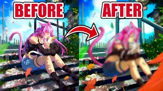 Tiny Details Youre MISSING That Can TRANSFORM Your Work  Anime Art Review [upl. by Cassondra]