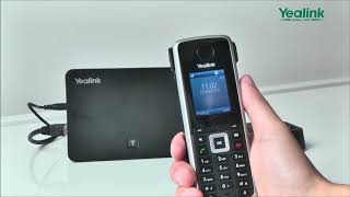 W52P DECT IP Phone  Redialing Numbers [upl. by Frankhouse931]