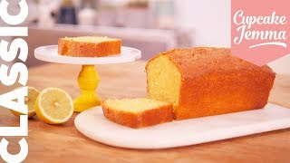 Lemon Drizzle Loaf Cake Recipe  Bakealong  Cupcake Jemma [upl. by Job832]