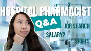 Hospital Pharmacist QampA  SalaryPay Job Security Career Switch Hospital Shifts Hospital Uniform [upl. by Bekki]