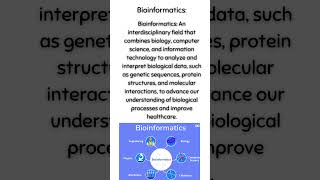 Bioinformatics [upl. by Storm]