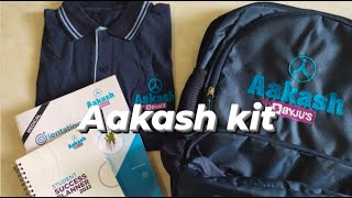 AakashByjus Kit for NEET Unboxing 🤩  Review [upl. by Oinotna609]